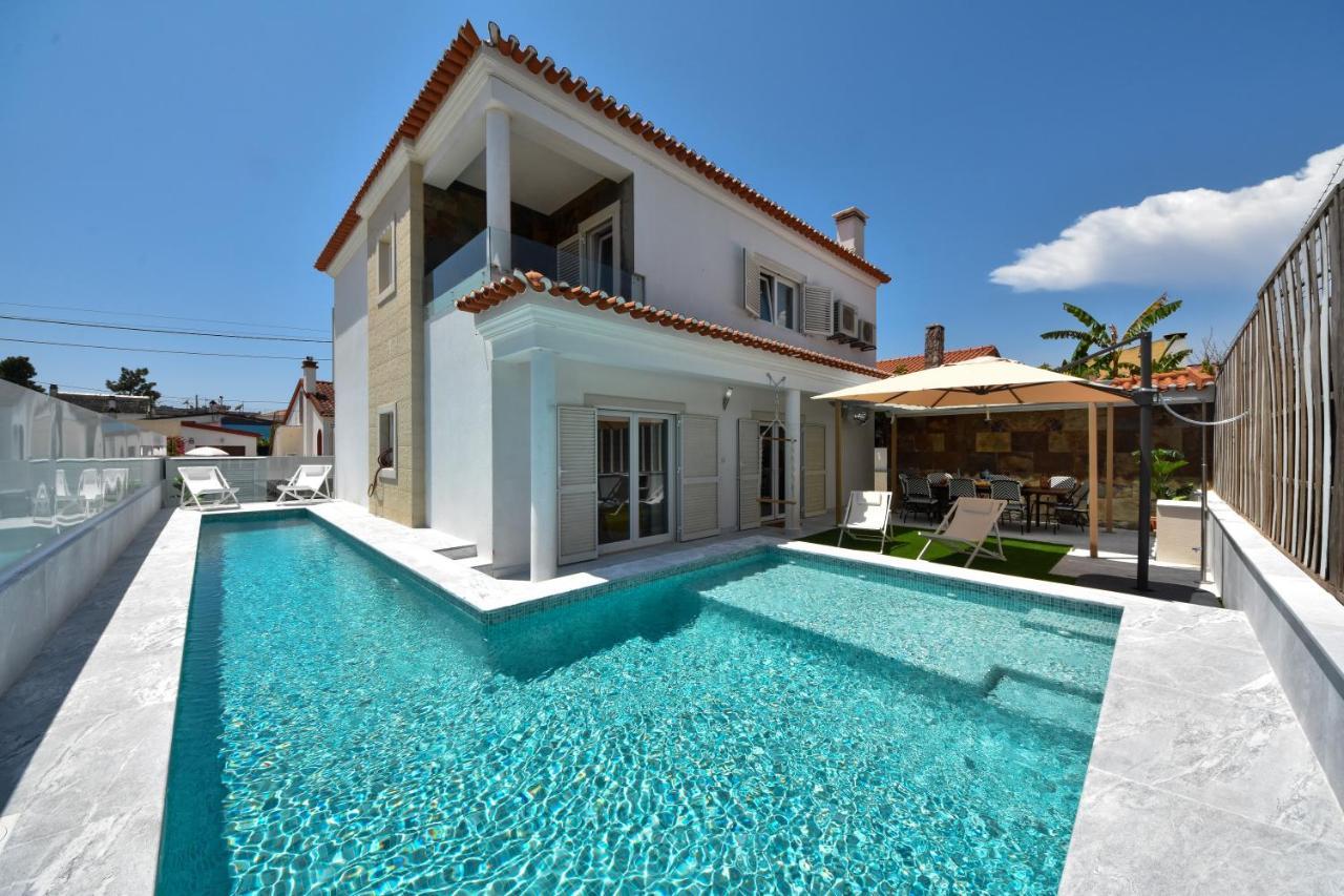 Aroeira Villa With Heated Pool By Golf Course, Beach And Lisbon Eksteriør bilde