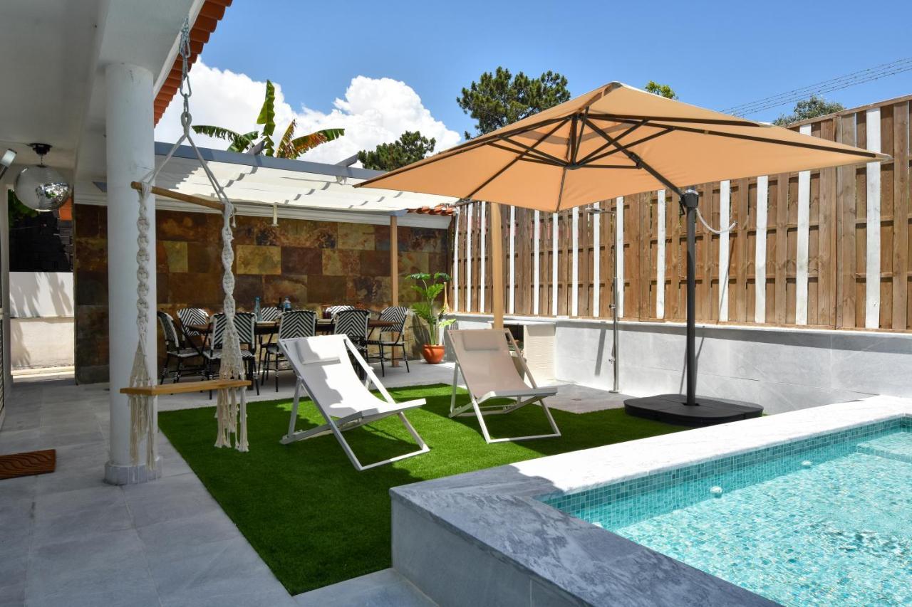 Aroeira Villa With Heated Pool By Golf Course, Beach And Lisbon Eksteriør bilde